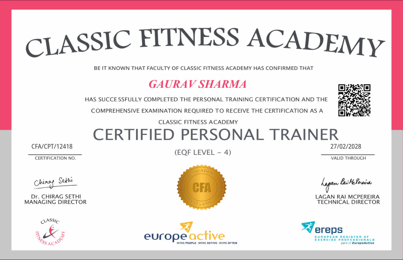 Certificate 1