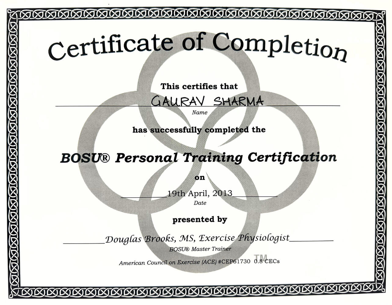Certificate 2