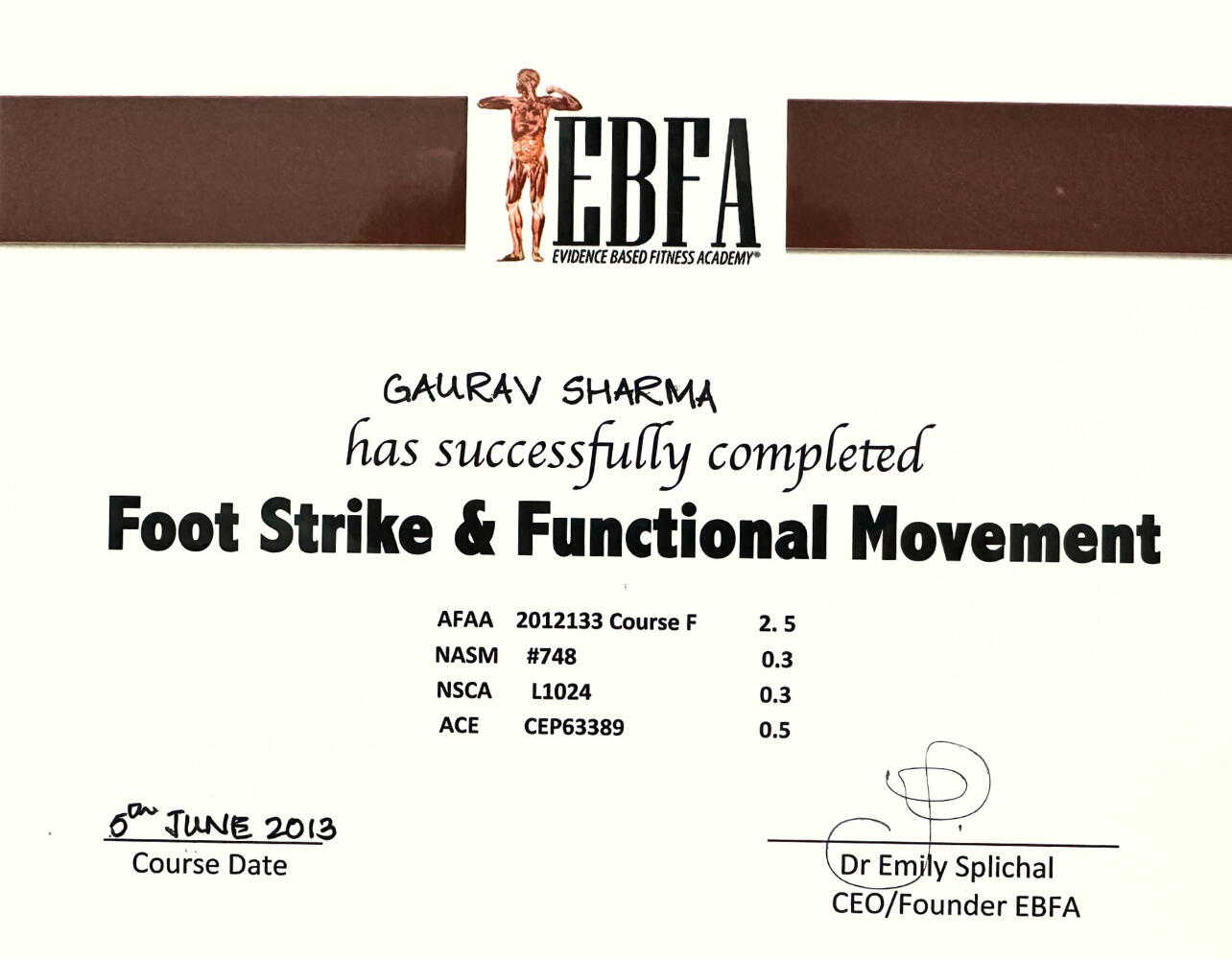 Certificate 5